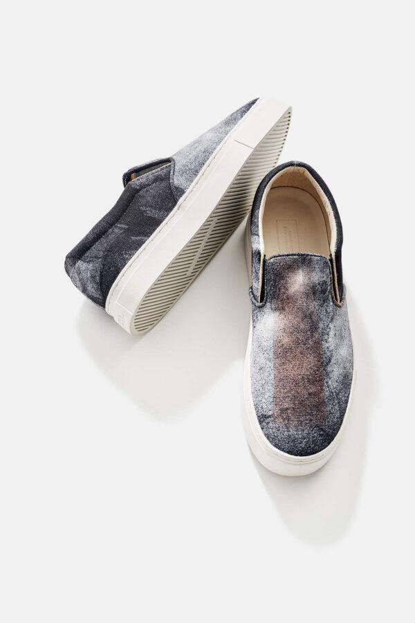 Vass Process Slip‑On Sneakers